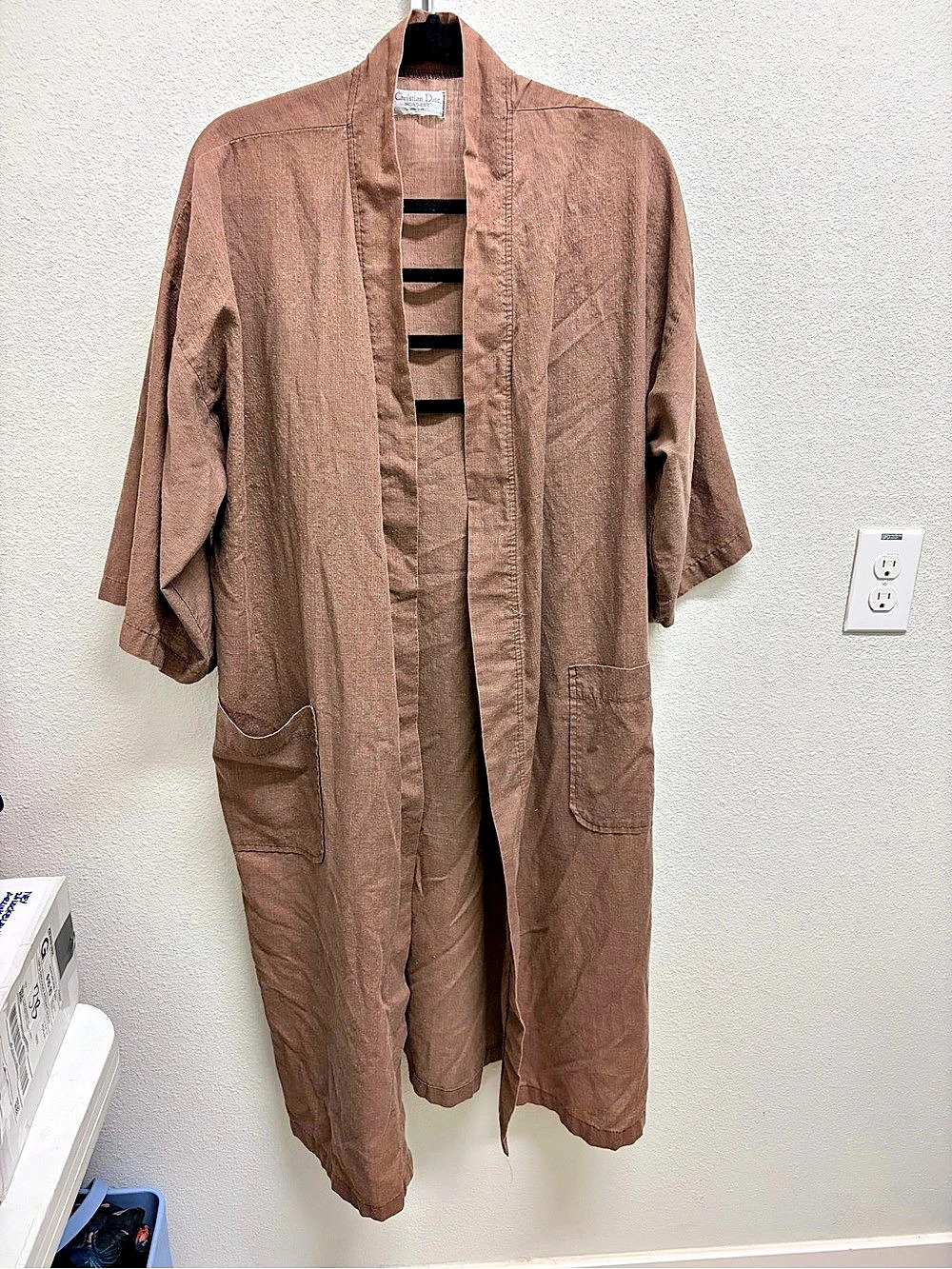 Christian Dior Monsieur Brown Jumpsuit